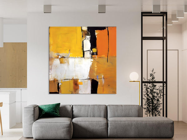 Oversized Modern Abstract Wall Paintings, Large Wall Art Painting for Bedroom, Original Canvas Art, Contemporary Acrylic Painting on Canvas-HomePaintingDecor