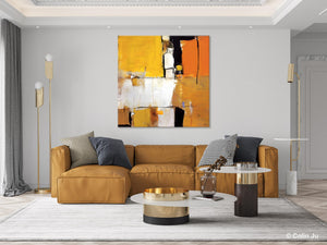 Oversized Modern Abstract Wall Paintings, Large Wall Art Painting for Bedroom, Original Canvas Art, Contemporary Acrylic Painting on Canvas-HomePaintingDecor