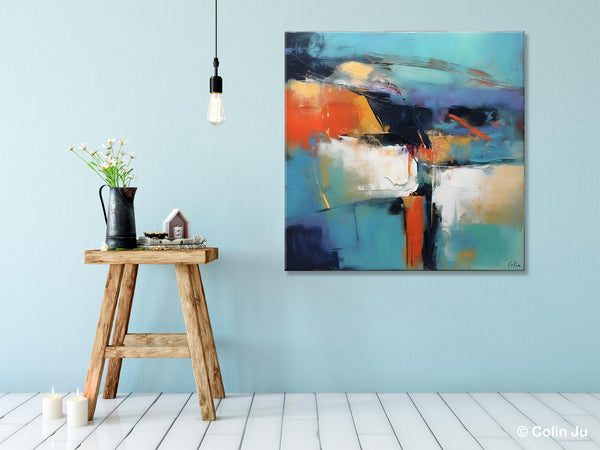 Modern Wall Art Paintings, Canvas Paintings for Bedroom, Buy Wall Art Online, Contemporary Acrylic Painting on Canvas, Large Original Art-HomePaintingDecor