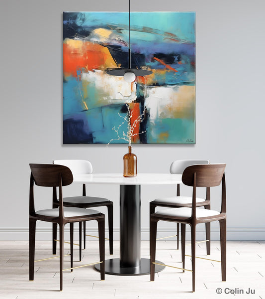 Modern Wall Art Paintings, Canvas Paintings for Bedroom, Buy Wall Art Online, Contemporary Acrylic Painting on Canvas, Large Original Art-HomePaintingDecor