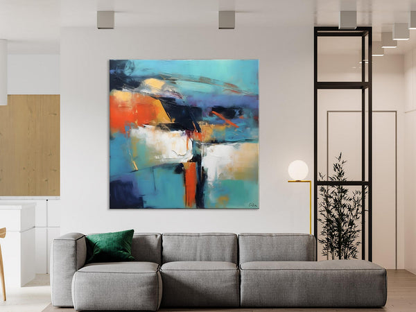 Modern Wall Art Paintings, Canvas Paintings for Bedroom, Buy Wall Art Online, Contemporary Acrylic Painting on Canvas, Large Original Art-HomePaintingDecor