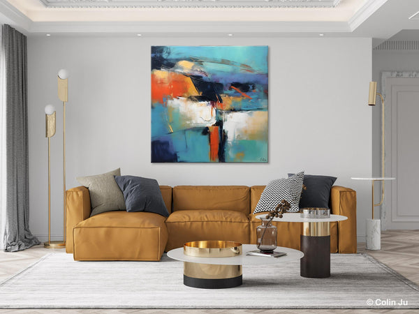 Modern Wall Art Paintings, Canvas Paintings for Bedroom, Buy Wall Art Online, Contemporary Acrylic Painting on Canvas, Large Original Art-HomePaintingDecor