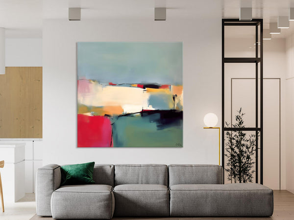 Contemporary Abstract Artwork, Acrylic Painting for Living Room, Oversized Wall Art Paintings, Original Modern Paintings on Canvas-HomePaintingDecor