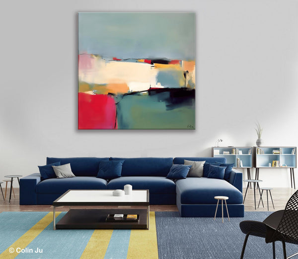 Contemporary Abstract Artwork, Acrylic Painting for Living Room, Oversized Wall Art Paintings, Original Modern Paintings on Canvas-HomePaintingDecor