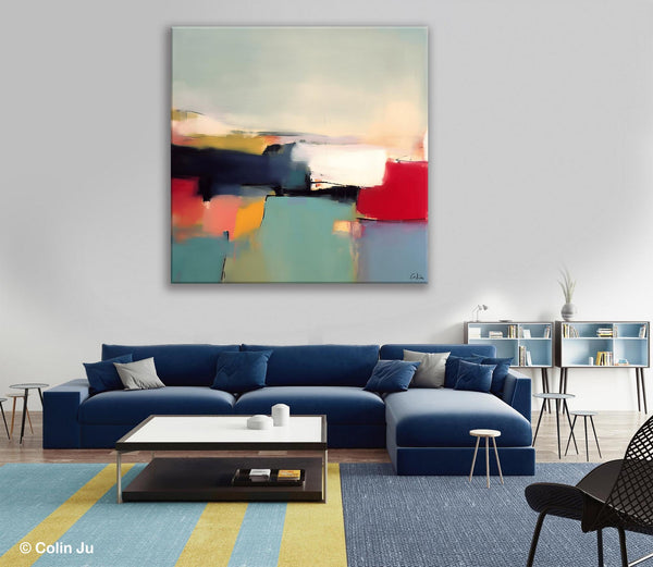 Simple Modern Wall Art, Extra Large Canvas Painting for Living Room, Oversized Contemporary Acrylic Paintings, Original Abstract Paintings-HomePaintingDecor