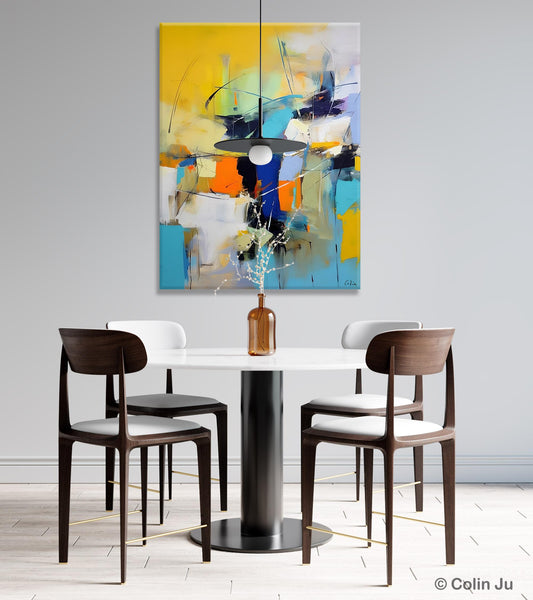 Contemporary Abstract Art, Bedroom Canvas Art Ideas, Large Painting for Sale, Buy Large Paintings Online, Original Modern Abstract Art-HomePaintingDecor