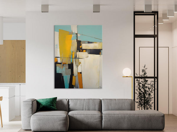 Large Paintings for Living Room, Hand Painted Acrylic Painting, Bedroom Wall Art Paintings, Original Modern Contemporary Art, Abstract Paintings for Dining Room-HomePaintingDecor