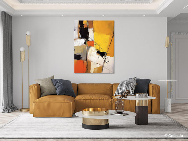 Acrylic Painting for Living Room, Extra Large Wall Art Paintings, Original Modern Artwork on Canvas, Contemporary Abstract Artwork-HomePaintingDecor
