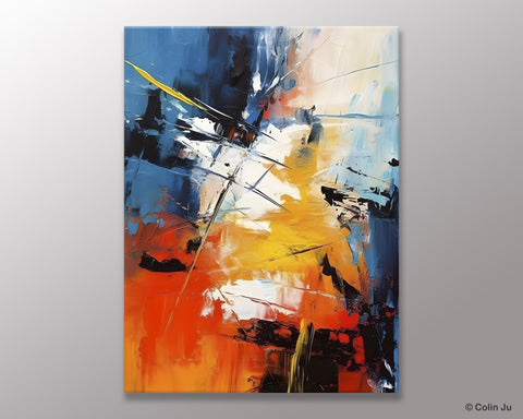Paintings for Living Room, Abstract Acrylic Painting, Abstract Painting Ideas for Bedroom, Original Abstract Canvas Paintings, Hand Painted Wall Painting-HomePaintingDecor