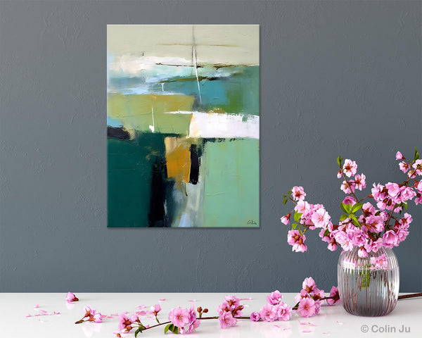 Extra Large Canvas Painting for Bedroom, Abstract Painting on Canvas, Contemporary Acrylic Paintings, Original Abstract Wall Art for Sale-HomePaintingDecor