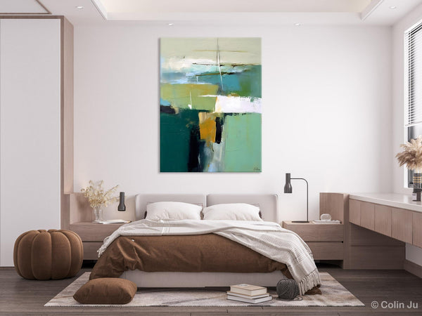 Extra Large Canvas Painting for Bedroom, Abstract Painting on Canvas, Contemporary Acrylic Paintings, Original Abstract Wall Art for Sale-HomePaintingDecor