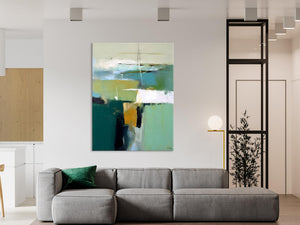 Extra Large Canvas Painting for Bedroom, Abstract Painting on Canvas, Contemporary Acrylic Paintings, Original Abstract Wall Art for Sale-HomePaintingDecor