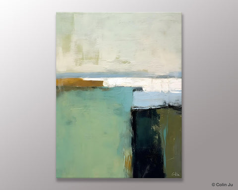 Abstract Canvas Art for Bedroom, Extra Large Abstract Paintings for Dining Room, Original Modern Acrylic Art, Modern Canvas Paintings-HomePaintingDecor