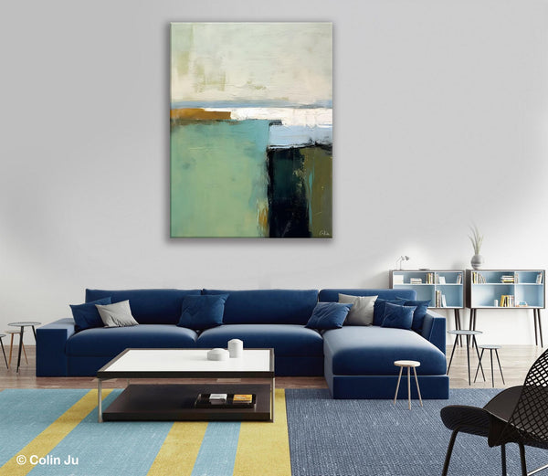 Abstract Canvas Art for Bedroom, Extra Large Abstract Paintings for Dining Room, Original Modern Acrylic Art, Modern Canvas Paintings-HomePaintingDecor