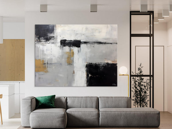 Contemporary Acrylic Paintings, Extra Large Painting on Canvas, Large Original Abstract Wall Art, Large Canvas Paintings for Bedroom-HomePaintingDecor