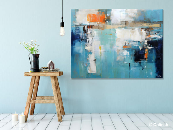 Original Modern Wall Paintings, Contemporary Canvas Art, Heavy Texture Canavas Art, Abstract Painting for Bedroom, Modern Acrylic Artwork-HomePaintingDecor