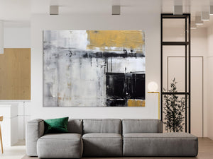 Oversized Paintings on Canvas, Large Original Abstract Wall Art, Simple Modern Art, Contemporary Acrylic Paintings, Large Canvas Paintings for Bedroom-HomePaintingDecor