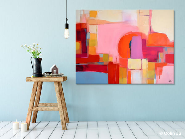 Living Room Abstract Paintings, Hand Painted Canvas Paintings, Original Modern Wall Art Paintings, Modern Acrylic Paintings on Canvas-HomePaintingDecor