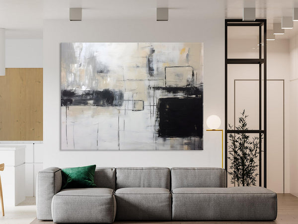 Large Wall Art Paintings, Simple Canvas Art, Simple Abstract Paintings, Contemporary Painting on Canvas, Original Canvas Wall Art for sale-HomePaintingDecor