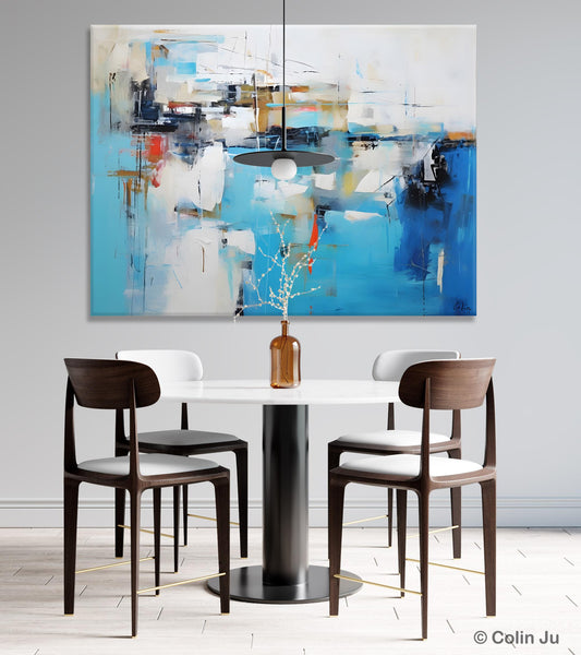 Hand Painted Acrylic Painting, Abstract Wall Painting for Living Room, Modern Contemporary Artwork, Original Acrylic Paintings for Dining Room-HomePaintingDecor