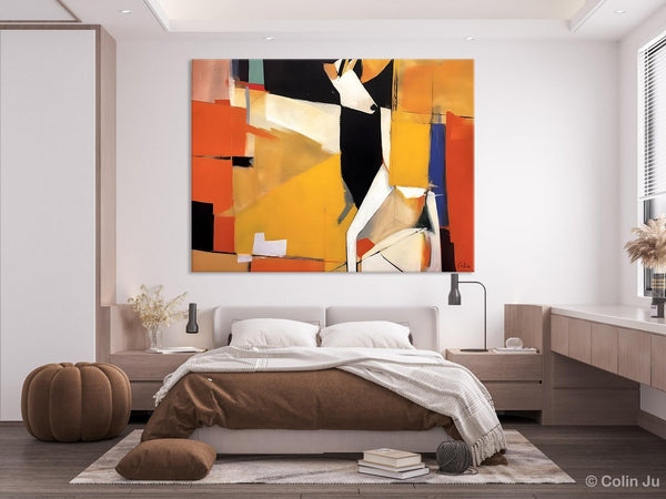 Extra Large Paintings for Living Room, Hand Painted Wall Art Paintings, Original Abstract Acrylic Painting, Abstract Wall Art for Dining Room-HomePaintingDecor