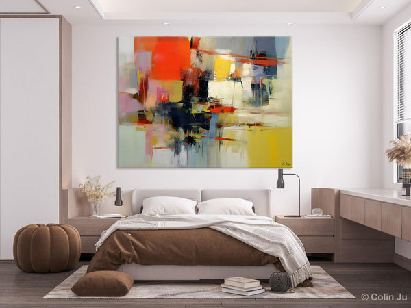 Large Acrylic Painting, Huge Paintings for Living Room, Hand Painted Wall Art Painting, Original Modern Canvas Artwork-HomePaintingDecor