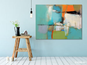 Large Wall Art Painting for Living Room, Contemporary Acrylic Painting on Canvas, Original Canvas Art, Modern Abstract Wall Paintings-HomePaintingDecor