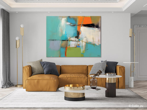 Large Wall Art Painting for Living Room, Contemporary Acrylic Painting on Canvas, Original Canvas Art, Modern Abstract Wall Paintings-HomePaintingDecor