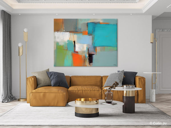 Simple Abstract Art, Large Wall Art Painting for Bedroom, Contemporary Acrylic Painting on Canvas, Original Canvas Art, Modern Wall Paintings-HomePaintingDecor