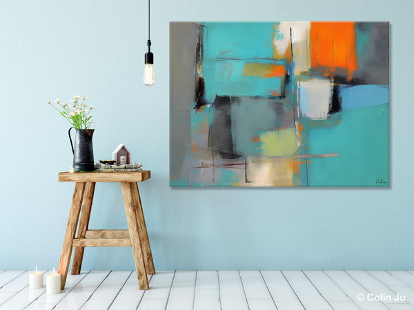 Original Canvas Art, Large Wall Art Painting for Bedroom, Contemporary Acrylic Painting on Canvas, Oversized Modern Abstract Wall Paintings-HomePaintingDecor