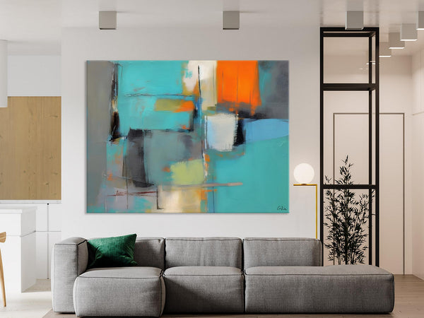 Original Canvas Art, Large Wall Art Painting for Bedroom, Contemporary Acrylic Painting on Canvas, Oversized Modern Abstract Wall Paintings-HomePaintingDecor