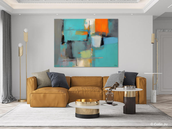 Original Canvas Art, Large Wall Art Painting for Bedroom, Contemporary Acrylic Painting on Canvas, Oversized Modern Abstract Wall Paintings-HomePaintingDecor