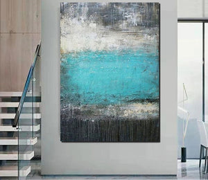 Canvas Painting for Living Room, Easy Abstract Painting Ideas for Interior Design, Modern Wall Art Painting, Huge Contemporary Abstract Artwork-HomePaintingDecor