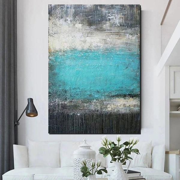 Canvas Painting for Living Room, Easy Abstract Painting Ideas for Interior Design, Modern Wall Art Painting, Huge Contemporary Abstract Artwork-HomePaintingDecor