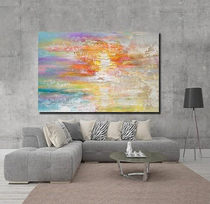 Wall Art Paintings, Simple Modern Art, Simple Abstract Painting, Large Paintings for Bedroom, Buy Paintings Online-HomePaintingDecor