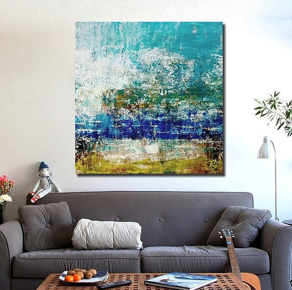 Acrylic Paintings for Bedroom, Living Room Canvas Painting, Large Abstract Paintings, Contemporary Modern Artwork, Simple Canvas Painting-HomePaintingDecor