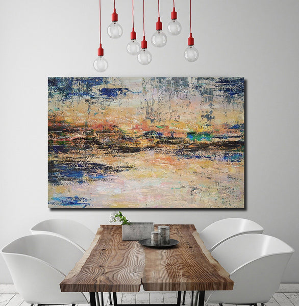 Acrylic Paintings for Living Room, Simple Modern Art, Abstract Acrylic Painting, Contemporary Wall Art Paintings, Buy Paintings Online-HomePaintingDecor