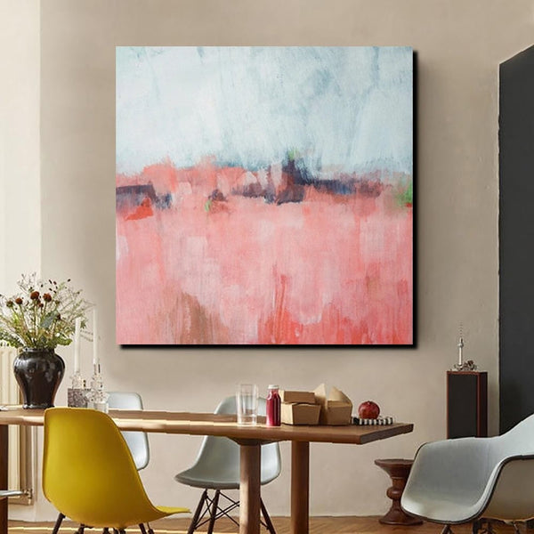 Simple Abstract Paintings, Contemporary Wall Art Paintings for Living Room, Bedroom Acrylic Paintings, Hand Painted Canvas Art, Buy Art Online-HomePaintingDecor