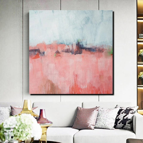 Simple Abstract Paintings, Contemporary Wall Art Paintings for Living Room, Bedroom Acrylic Paintings, Hand Painted Canvas Art, Buy Art Online-HomePaintingDecor