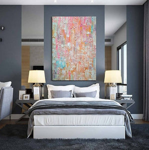 Large Paintings for Dining Room, Acrylic Painting on Canvas, Wall Art Paintings for Bedroom, Simple Modern Art, Simple Abstract Art-HomePaintingDecor