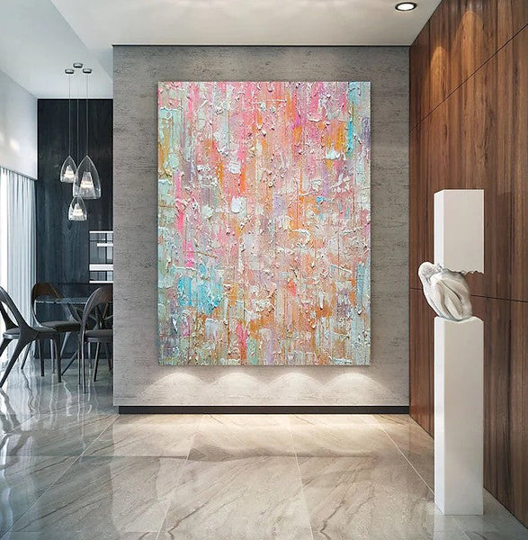 Large Paintings for Dining Room, Acrylic Painting on Canvas, Wall Art Paintings for Bedroom, Simple Modern Art, Simple Abstract Art-HomePaintingDecor