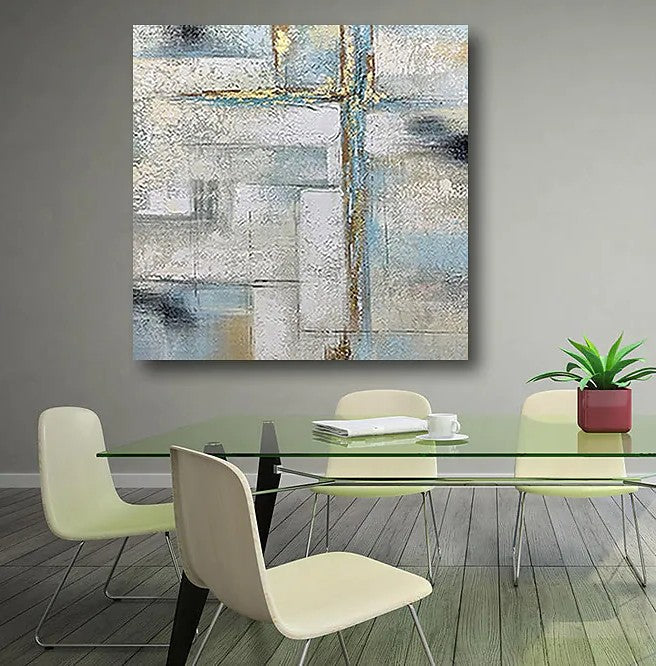 Simple Painting Ideas for Living Room, Acrylic Painting on Canvas, Large Paintings for Office, Buy Paintings Online, Oversized Canvas Paintings-HomePaintingDecor