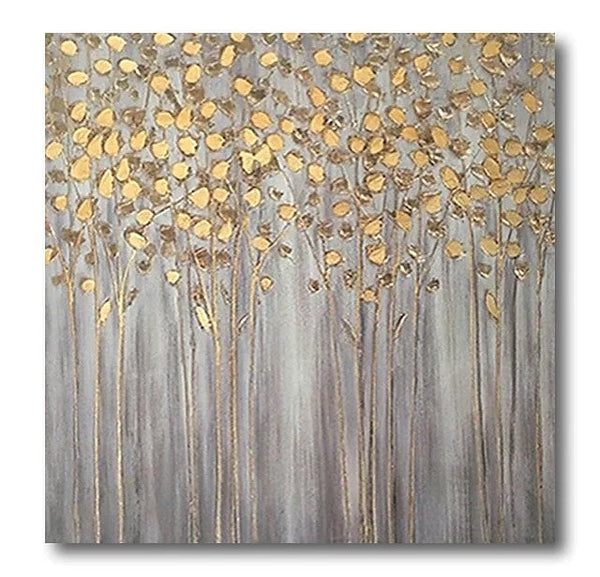 Birch Tree Paintings, Easy Painting Ideas for Bedroom, Acrylic Painting on Canvas, Large Acrylic Canvas Paintings, Huge Painting for Sale-HomePaintingDecor