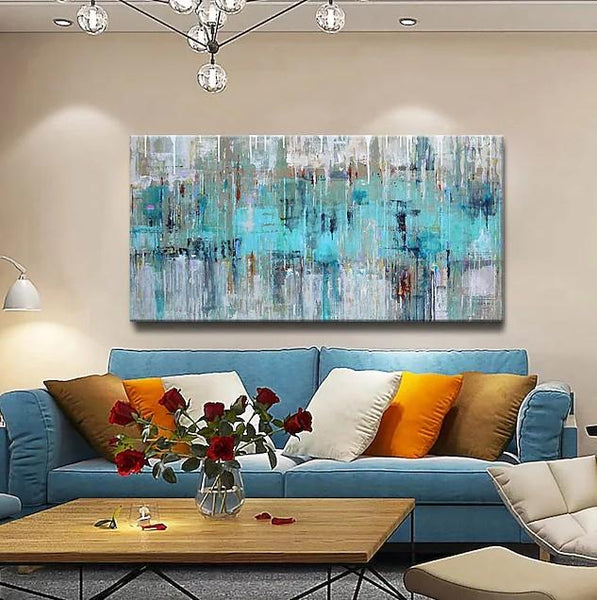 Simple Modern Abstract Art, Wall Art Paintings, Modern Paintings for Living Room, Hand Painted Art-HomePaintingDecor