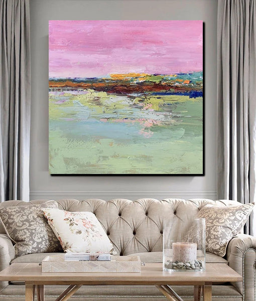 Modern Wall Art Paintings for Living Room, Simple Acrylic Paintings, Dining Room Acrylic Paintings, Heavy Texture Canvas Art, Buy Art Online-HomePaintingDecor