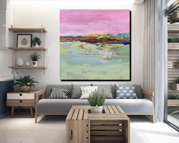 Modern Wall Art Paintings for Living Room, Simple Acrylic Paintings, Dining Room Acrylic Paintings, Heavy Texture Canvas Art, Buy Art Online-HomePaintingDecor
