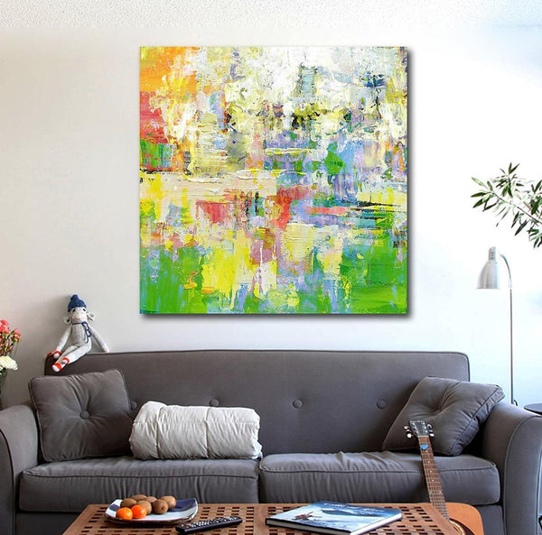 Simple Modern Art, Abstract Paintings for Living Room, Simple Abstract Art, Hand Painted Canvas Painting, Bedroom Wall Art Ideas, Large Acrylic Paintings-HomePaintingDecor