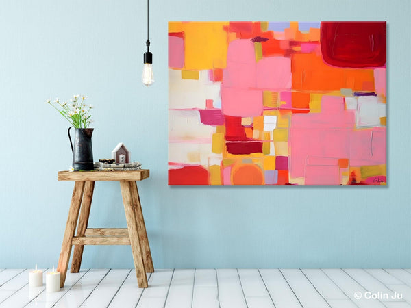 Original Acrylic Wall Art, Oversized Contemporary Acrylic Paintings, Abstract Canvas Paintings, Extra Large Canvas Painting for Living Room-HomePaintingDecor