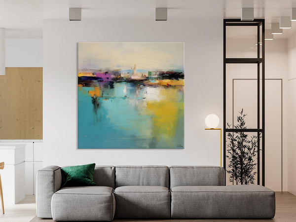 Large Abstract Painting for Bedroom, Modern Acrylic Paintings, Original Modern Wall Art Paintings, Oversized Contemporary Canvas Paintings-HomePaintingDecor