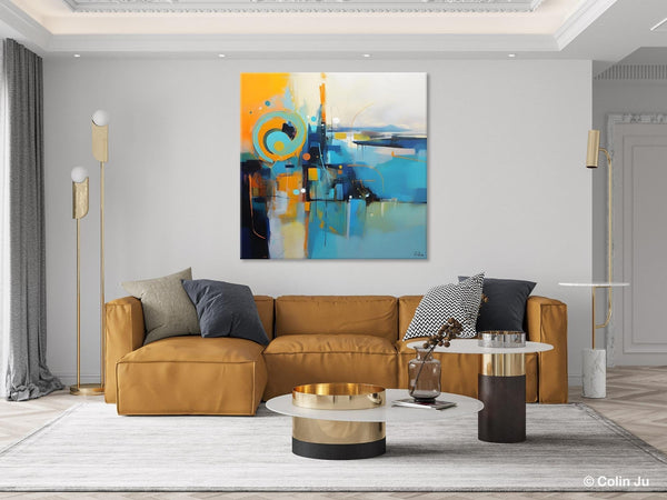 Modern Acrylic Paintings, Large Abstract Painting for Bedroom, Original Modern Wall Art Paintings, Oversized Contemporary Canvas Paintings-HomePaintingDecor